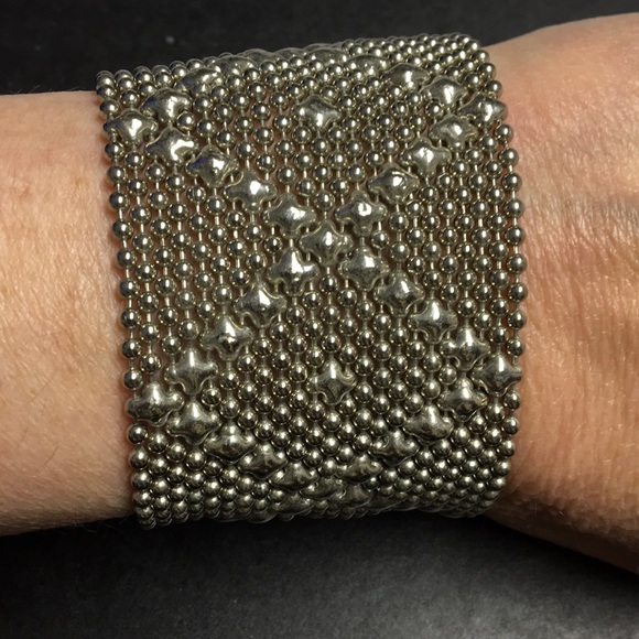 Jewelry - Silver metal mesh bracelets
